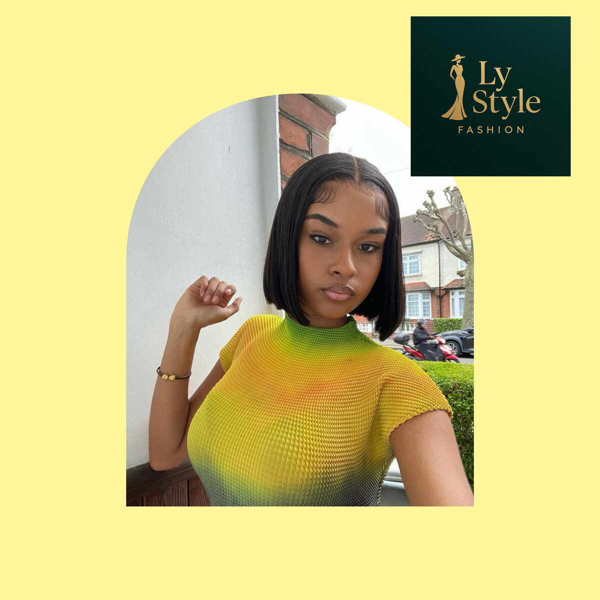 Perruque Carré Court Naturel