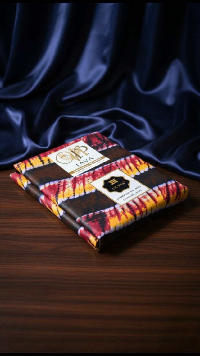 Tissu Wax Java Multicolore