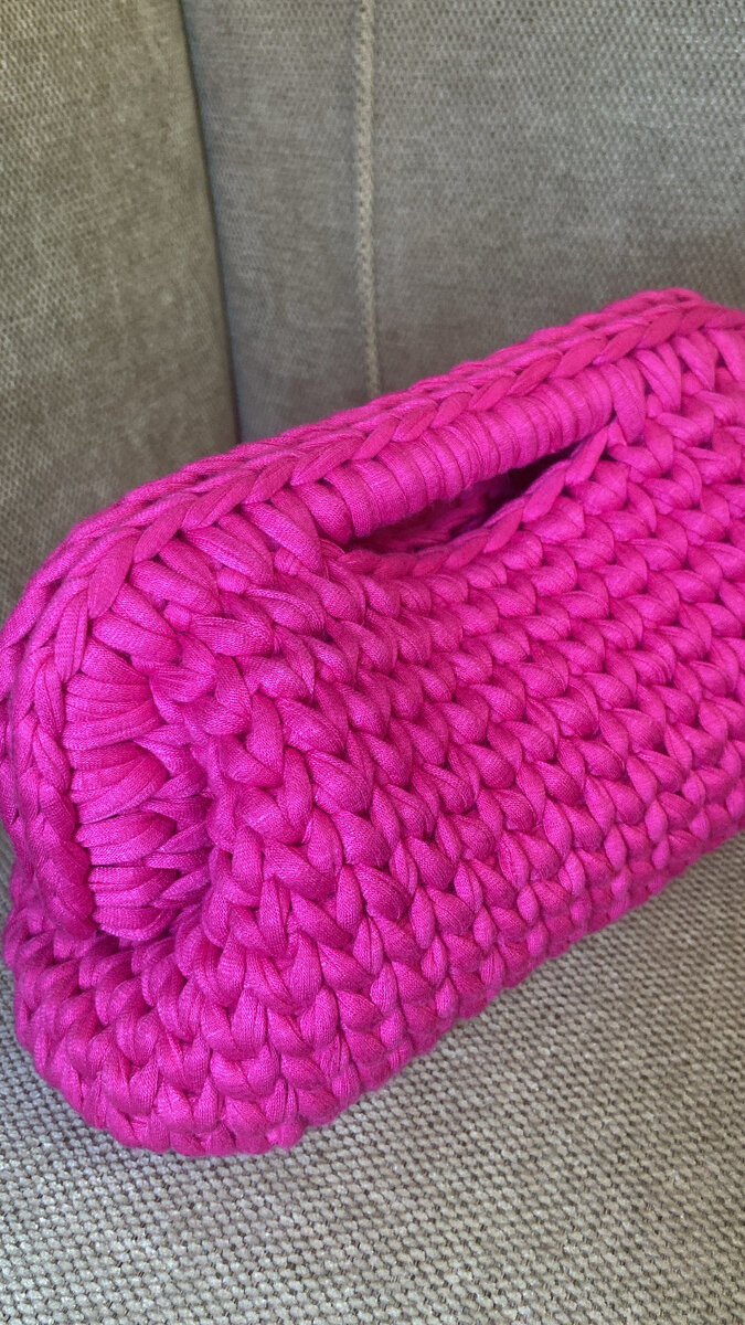 Handmade  Knit Clutch
