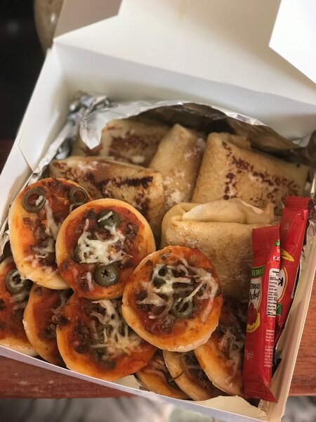 Mini pizzas savoureuses