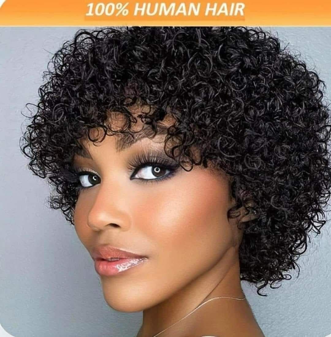 Natural wig Afro