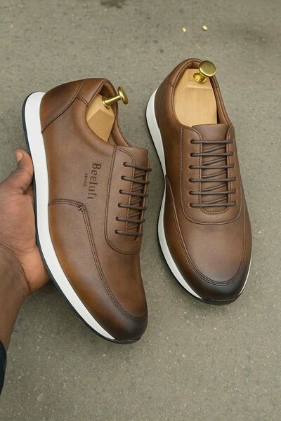 Sneakers en cuir élégants pour homme