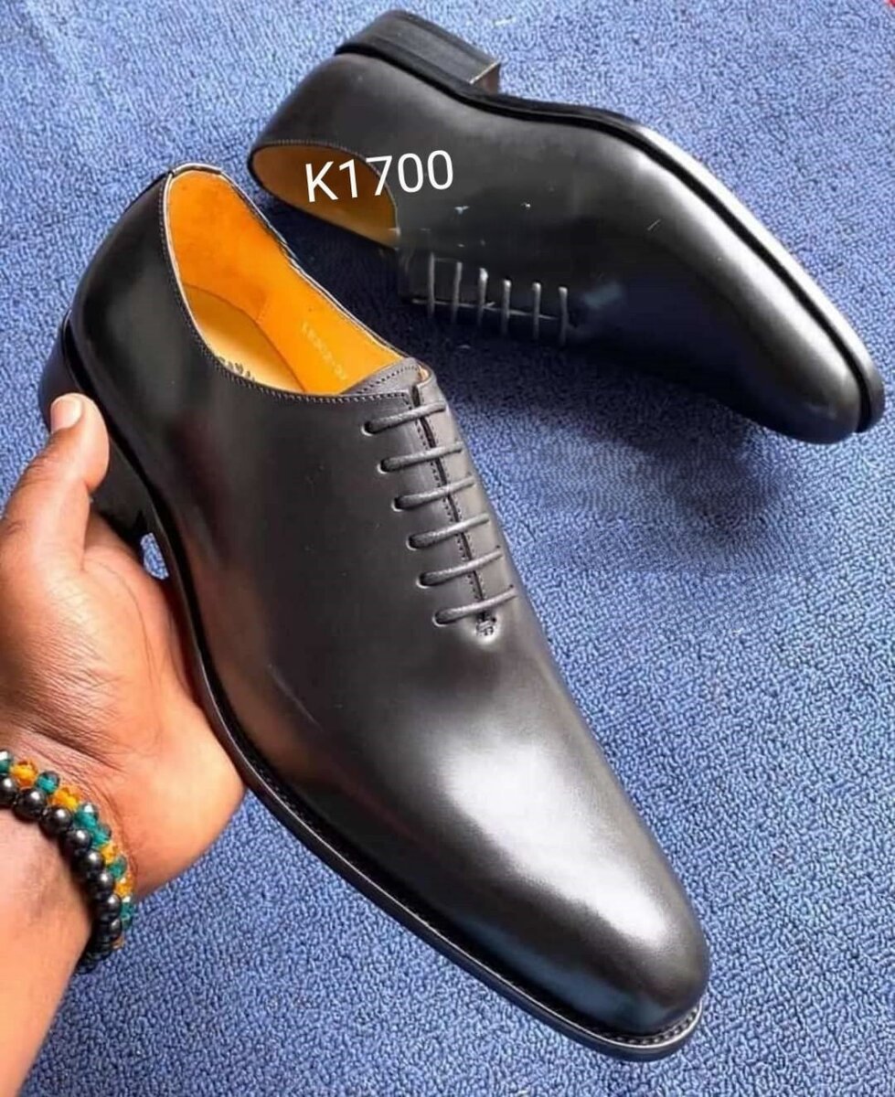 Elegant Black Leather Formal Shoes