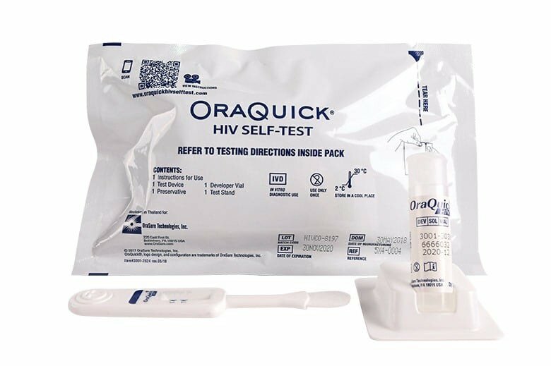 Oraquick hiv test strips