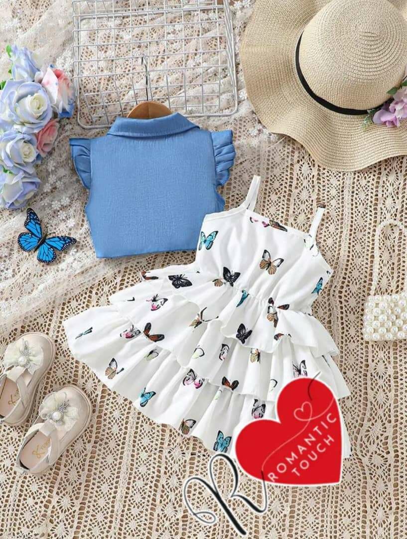 Robe Papillon Bébé Fille