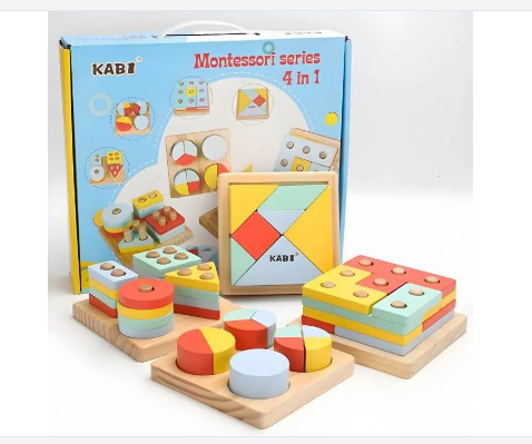 Montessori Series 4 In 1 / 3yrs+