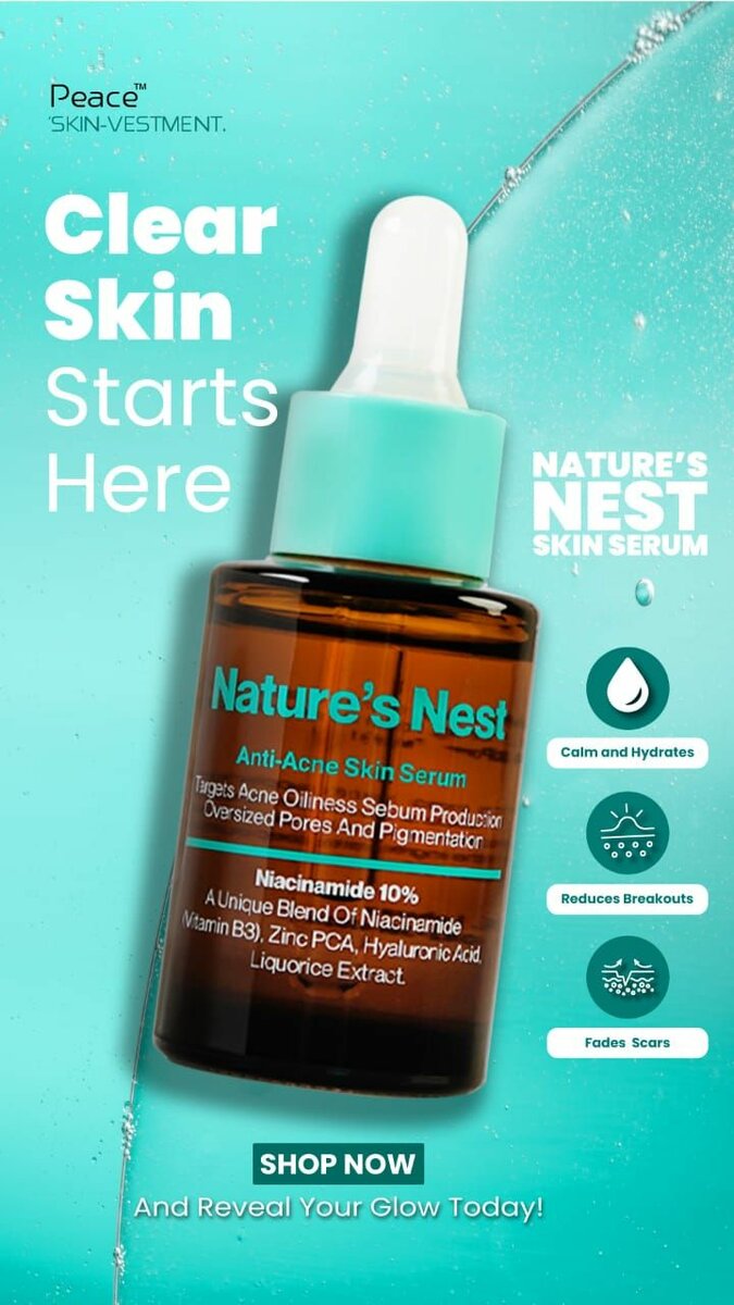 Nature's Nest Anti Acne Serum
