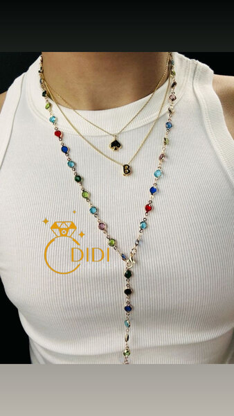 Collier Ras-du-Cou Coloré