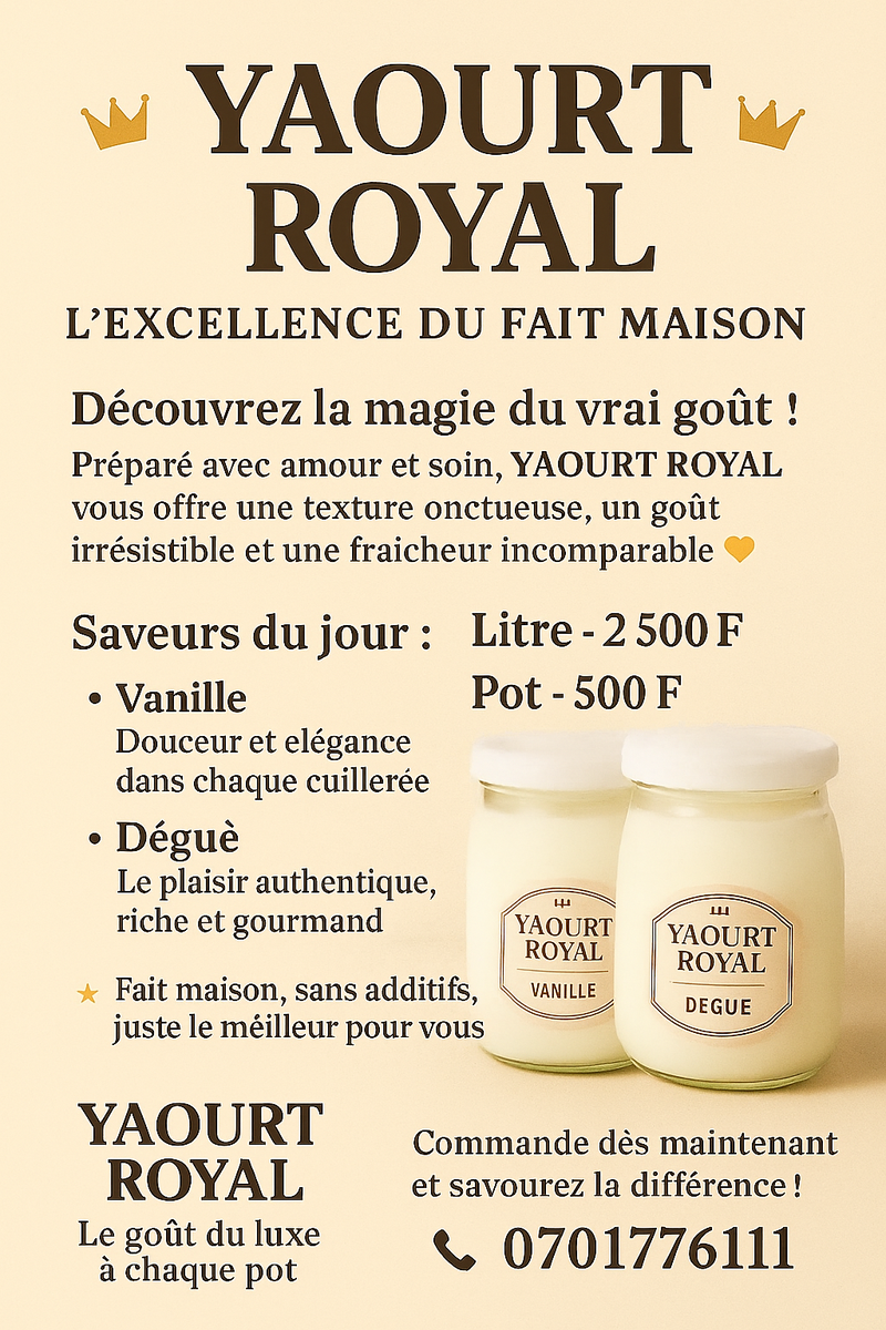 Yaourt royal
