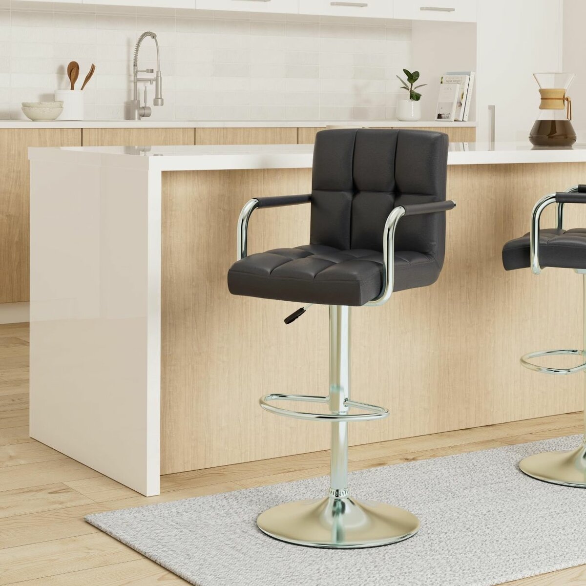 Tabourets de bar réglables élégants