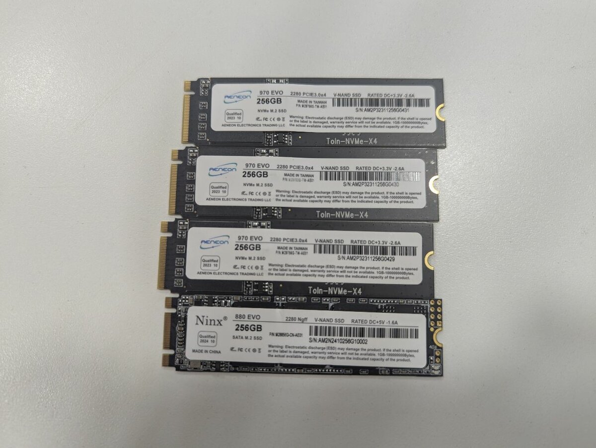 256gb SSD m.2