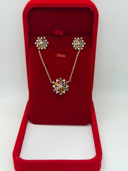 Collier et Boucles d'Oreilles