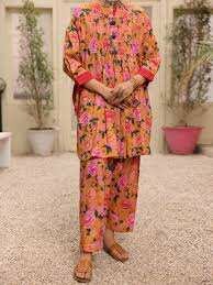 Lawn Trouser and shirt 2 Peace Suit