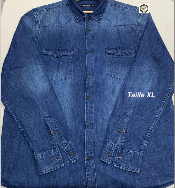 Chemise en jean XL