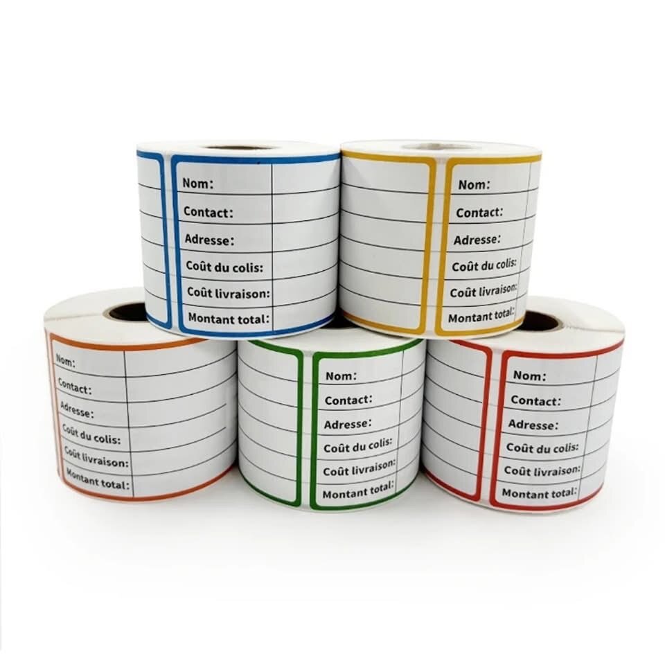 Étiquettes de Colis Adhésives