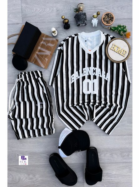 Tenue décontractée d'été unisexe