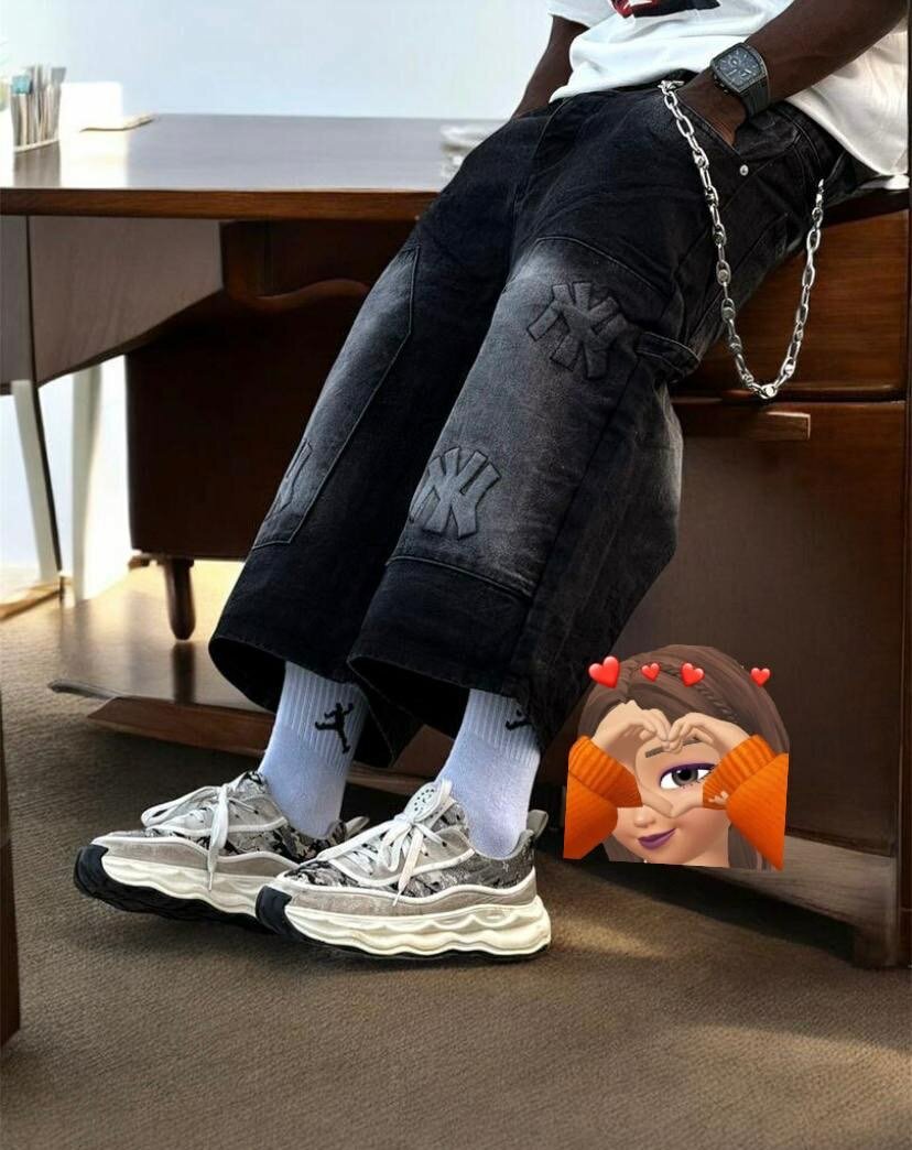 Bermuda en jean longue stylée