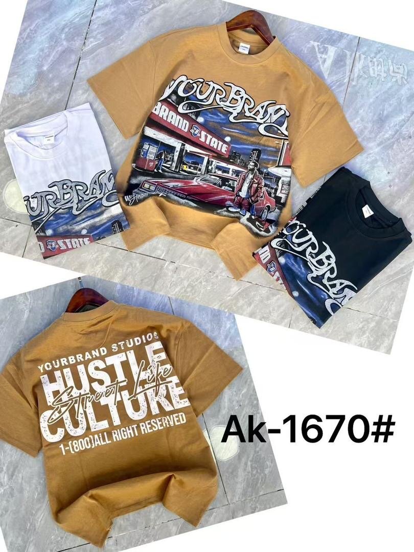 T-shirt graphique urbain