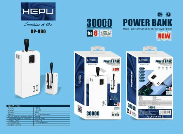 PowerBank 30000mah