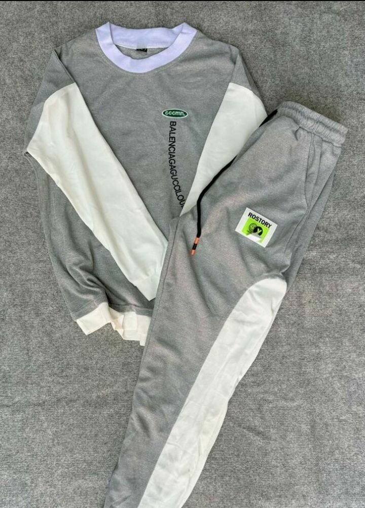 Ensemble survêtement homme gris