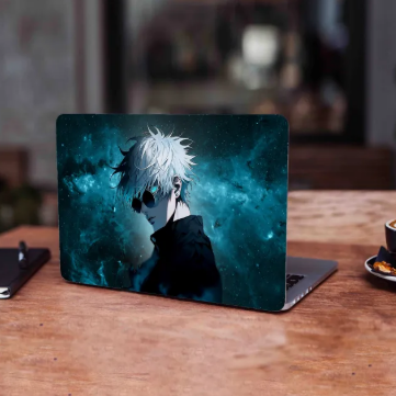 Gojo Satoru anime Laptop Skin Vinyl Stickers Decal,12 13 14 15 15.6 inches Notebook Laptop Skin Sticker for all Laptops