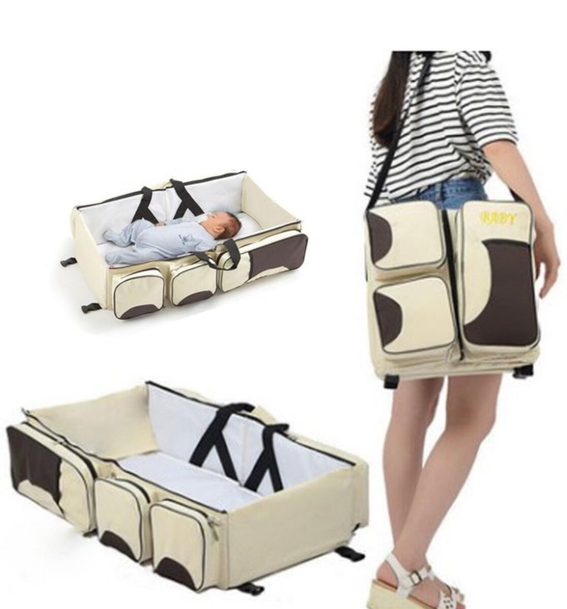 Lit de voyage bébé portable