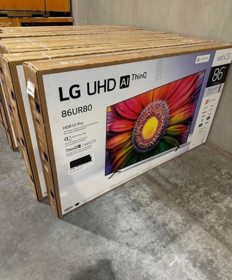 LG 4K UHD AI THINQ 86 inches Smart TV