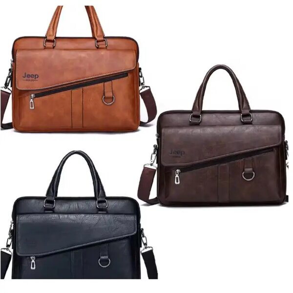 Porte-documents élégant cuir