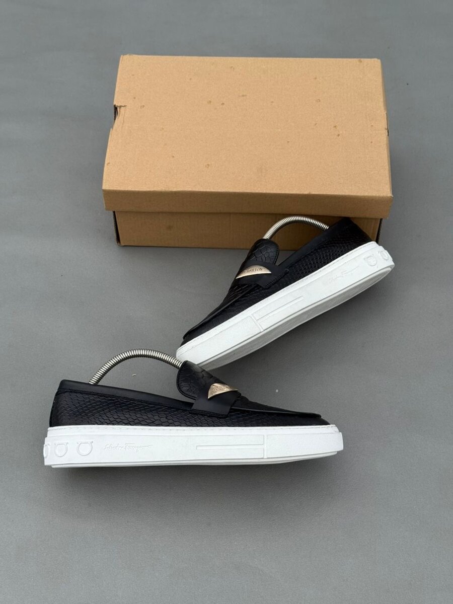 Mocassins en cuir élégants