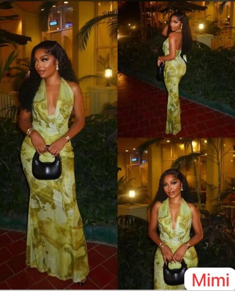 Robe longue élégante femme