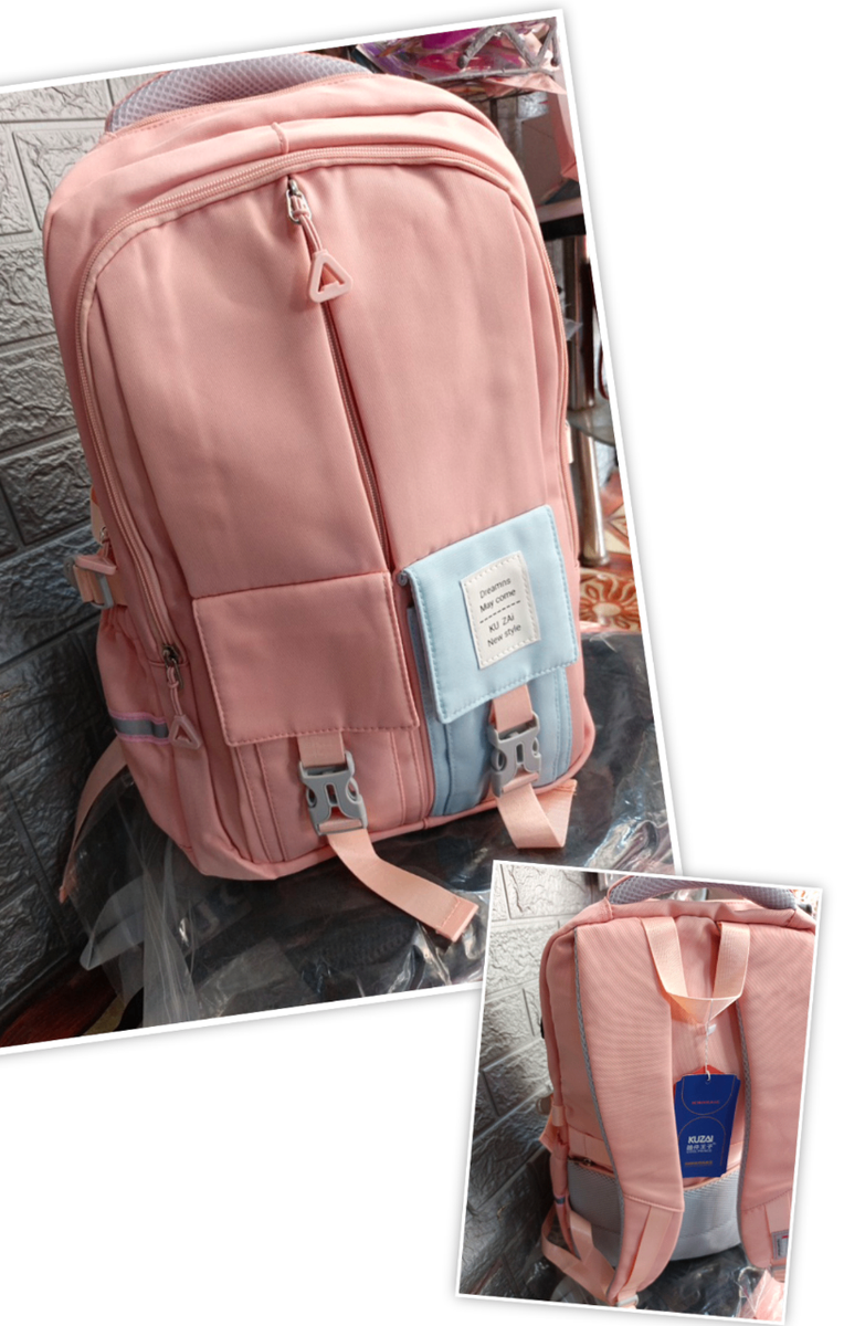 Sac à dos rose élégant