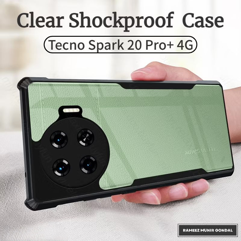 Tecno Spark 20 Pro Plus Armor Shockproof Case - Durable Back