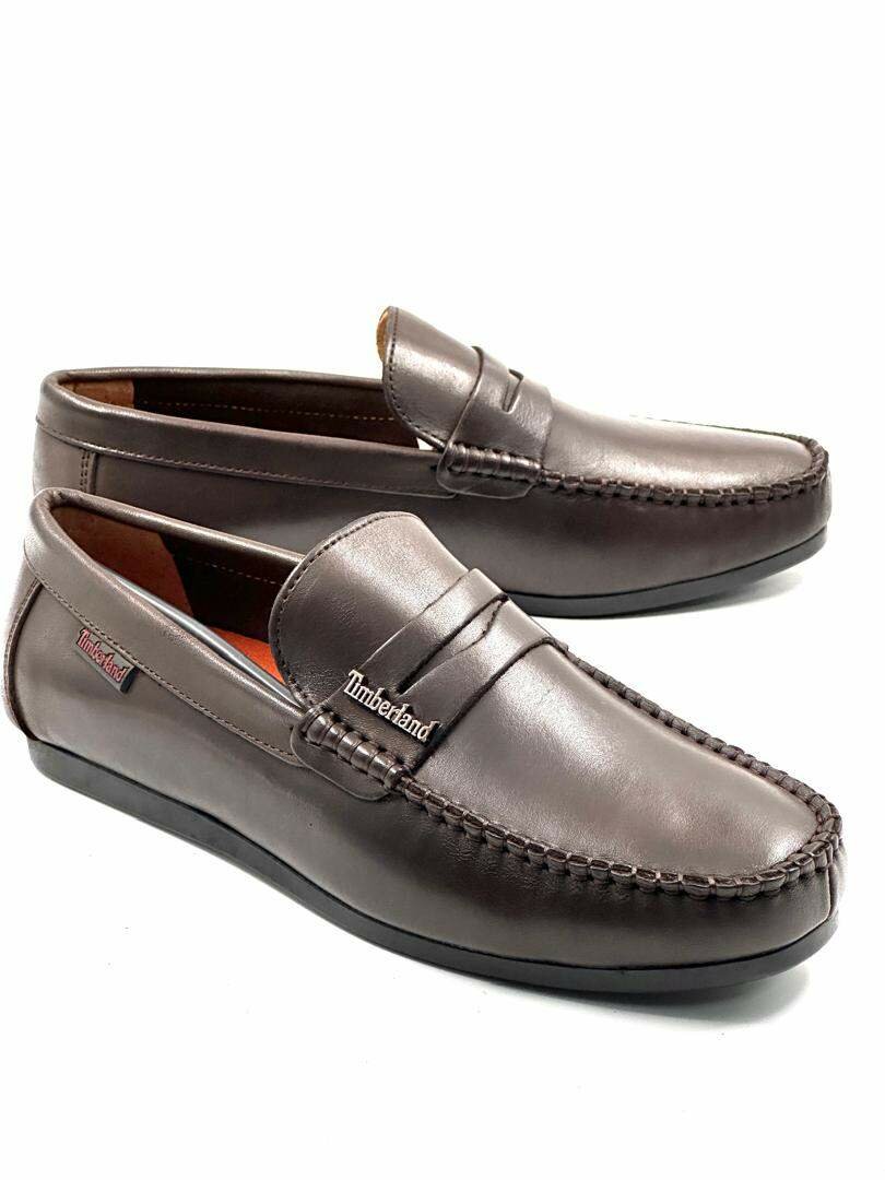 Branded loafers