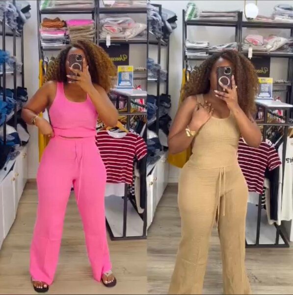 Ensemble chic en tricot