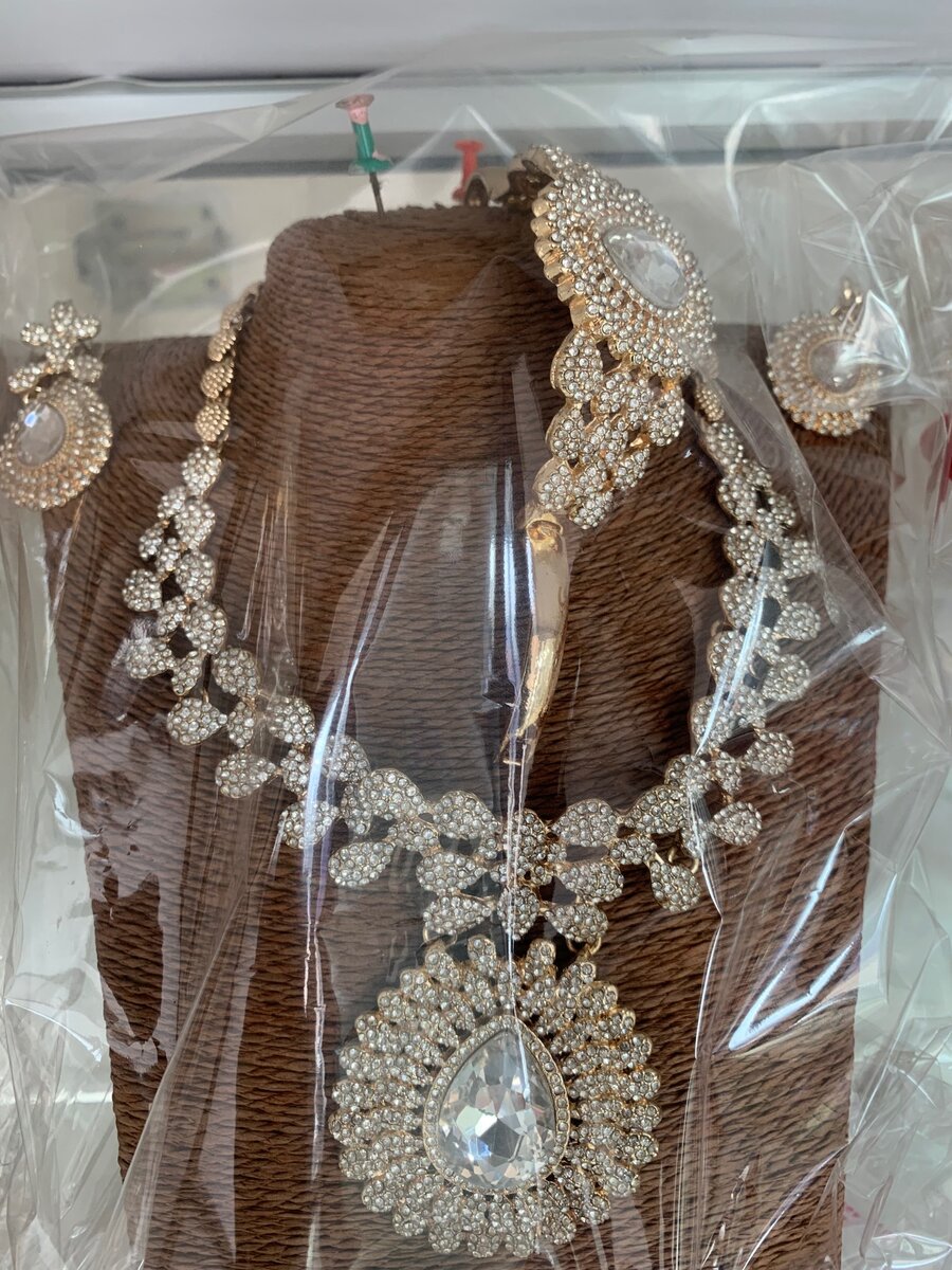 Necklace and Earrings