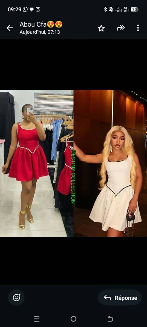 Robe bustier élégante