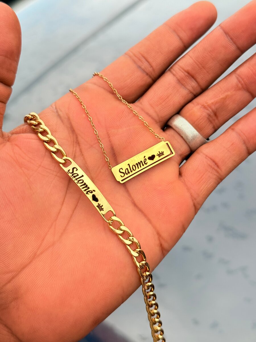 Personalized Gift Jewelry Set