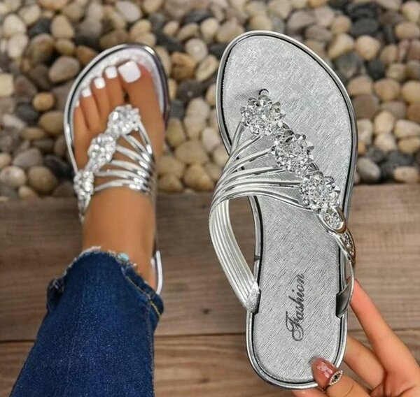 Women Sandals Floral Lady Slippers