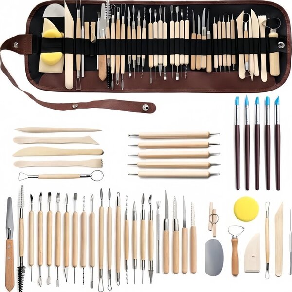45Pcs Pottery making tools