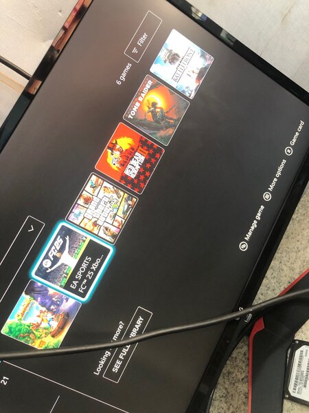 Xbox one fc25 and 6 more games