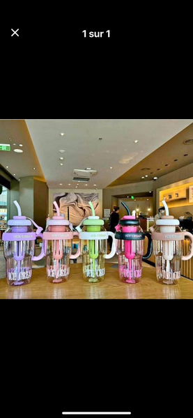 Gourde Fantaisie avec Paille