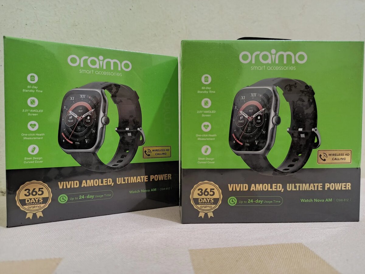 Oraimo Montre Connectée AMOLED