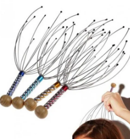 Scalp Massager Hand Held Scalp Head & Neck Massager