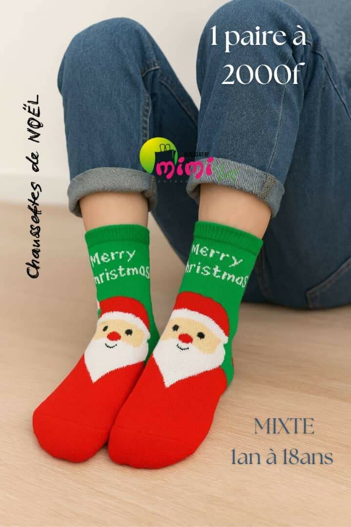 Chaussettes de Noël Mixte