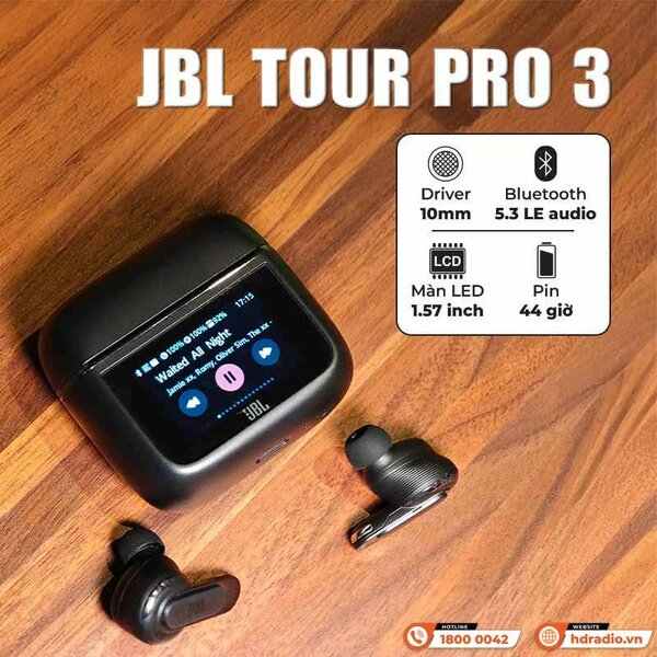 Écouteurs JBL Tour Pro 3