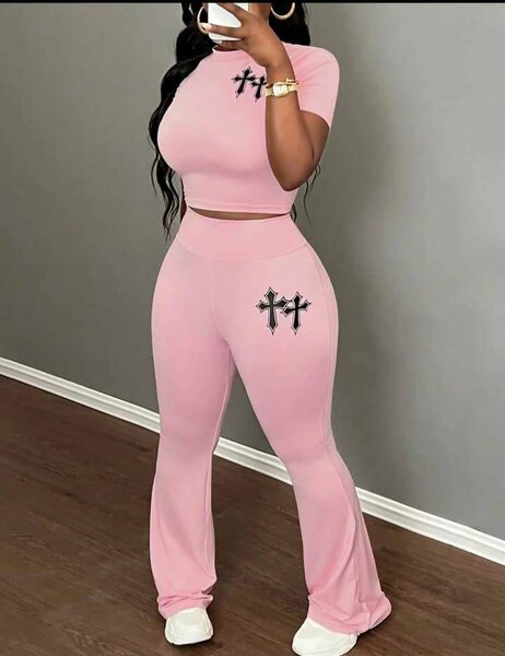 Ensemble de sport femme rose