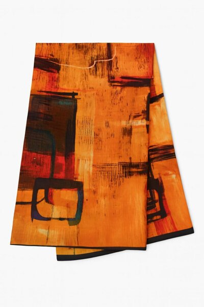 Tissu Wax Anningtex Orange