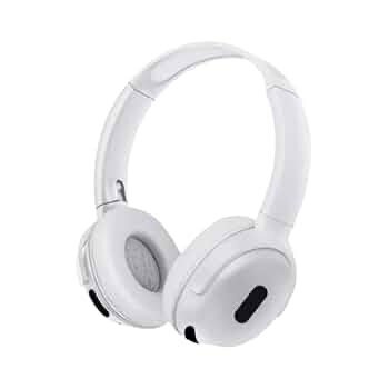 Casque Bluetooth Sans Fil Blanc