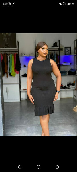 Beautiful and stylish women's dress black