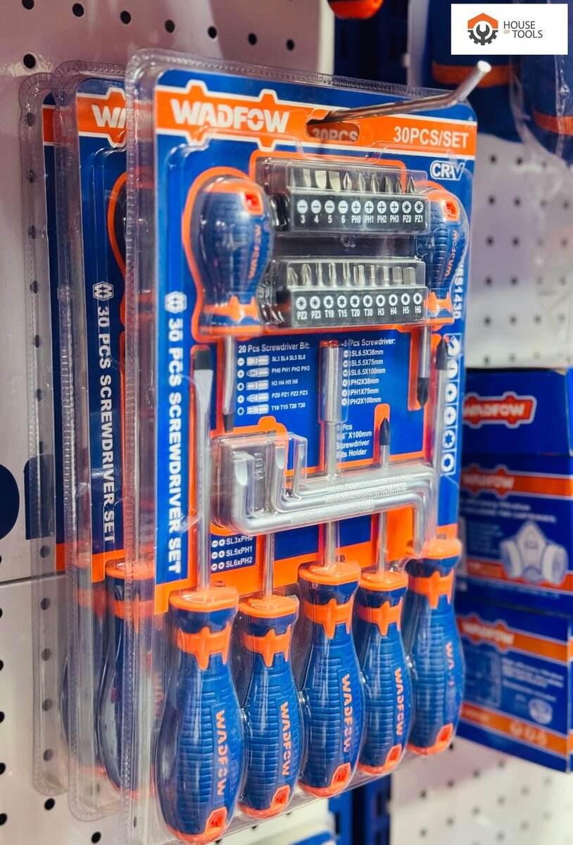 Jeu tournevis 30 pièces WADFW